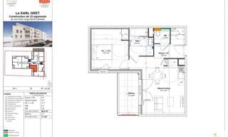 Appartement 2 Pièces 46 m² à vendre à Genas (69740)