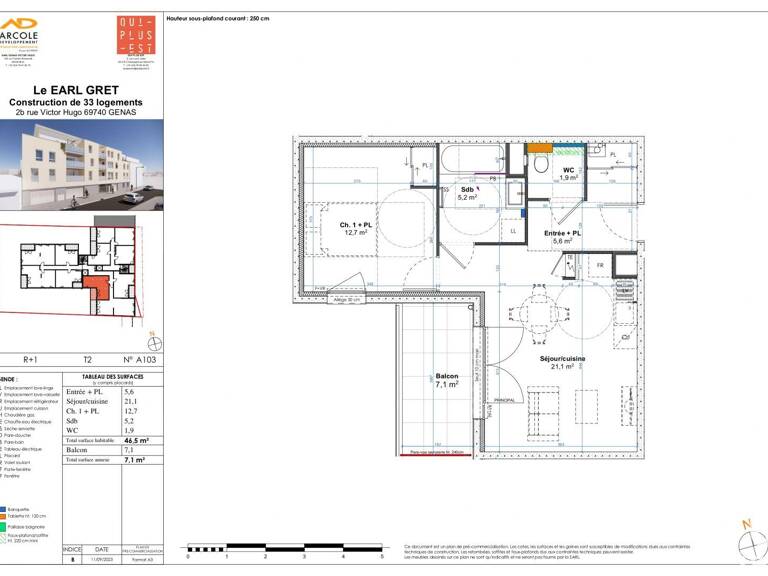 Vente Appartement 2 pièces — photo 1