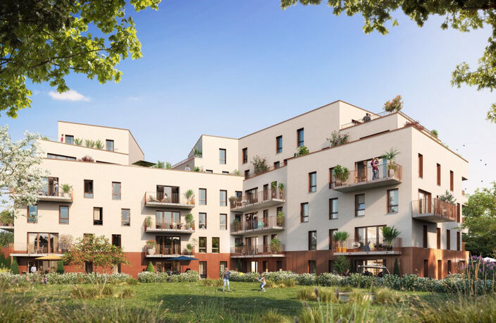 Vente programme neuf T3, T4 65 à 90 m² Haubourdin (59320) — photo 3