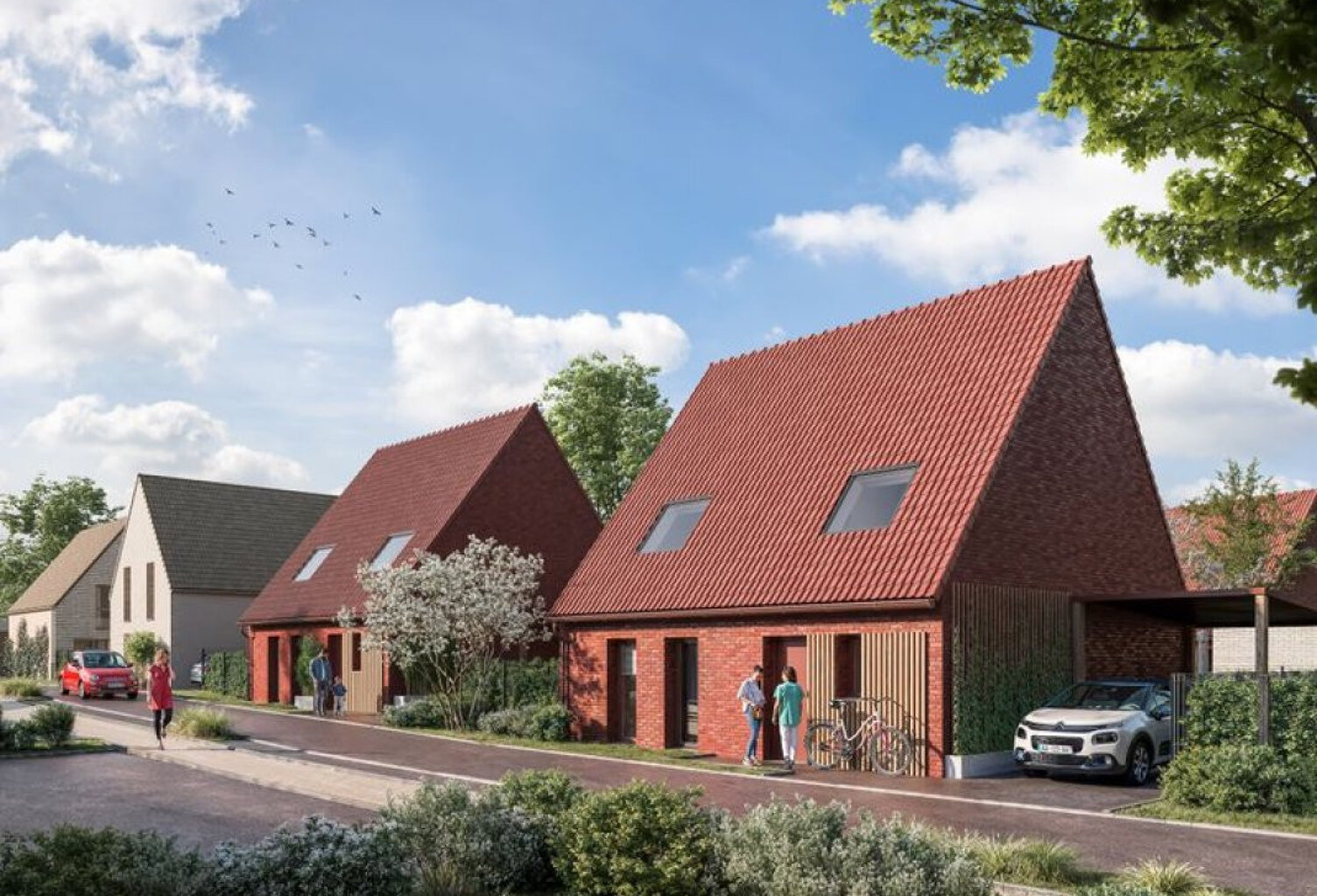 Vente programme neuf T5 102 à 117 m² Phalempin (59133) — photo 1