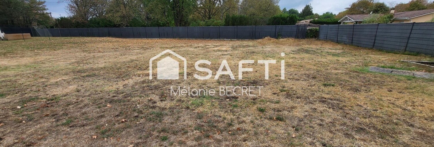 Terrain  1400 m² à vendre à Marcheprime (33380)