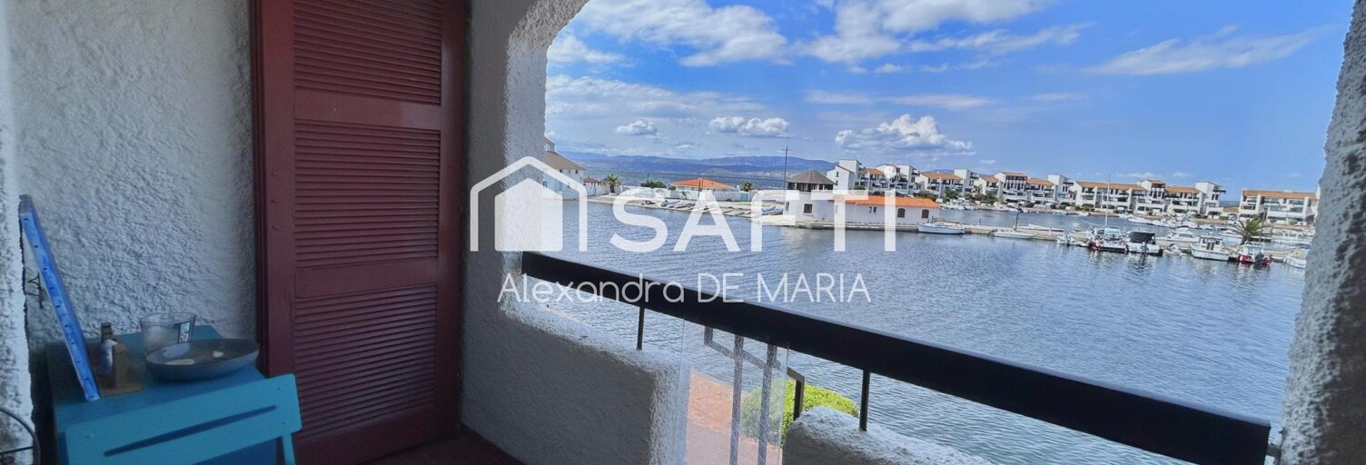 Appartement 1 Pièce 23 m² à vendre à Le Barcarès (66420)