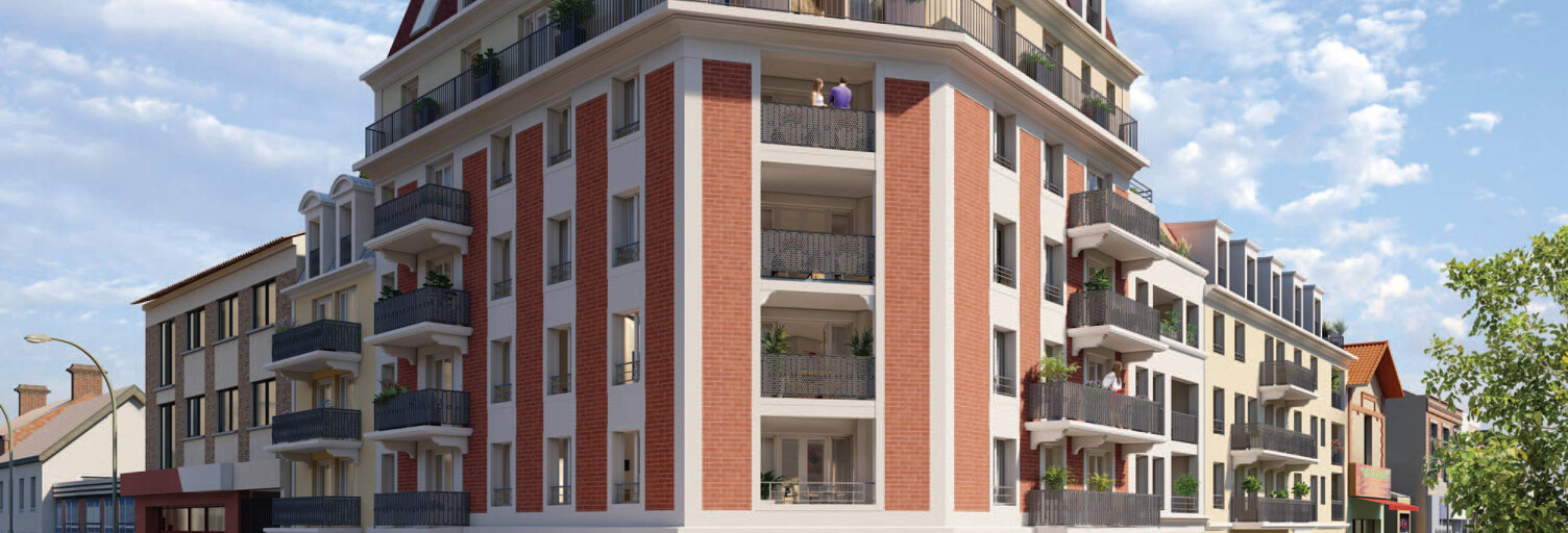 Appartement neuf T1, T3 Pièce 27 à 60 m² à vendre à Le Blanc-Mesnil (93150)