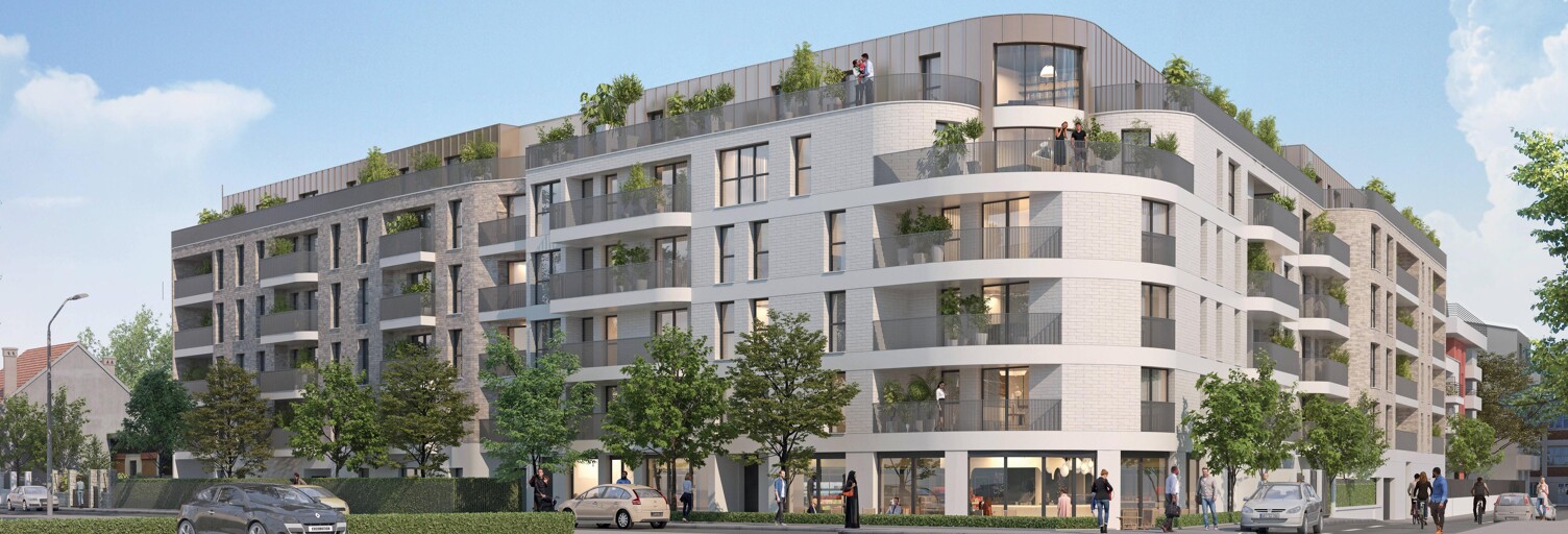 Appartement neuf T2, T3, T4 Pièce 35 à 81 m² à vendre à Aulnay-sous-Bois (93600)