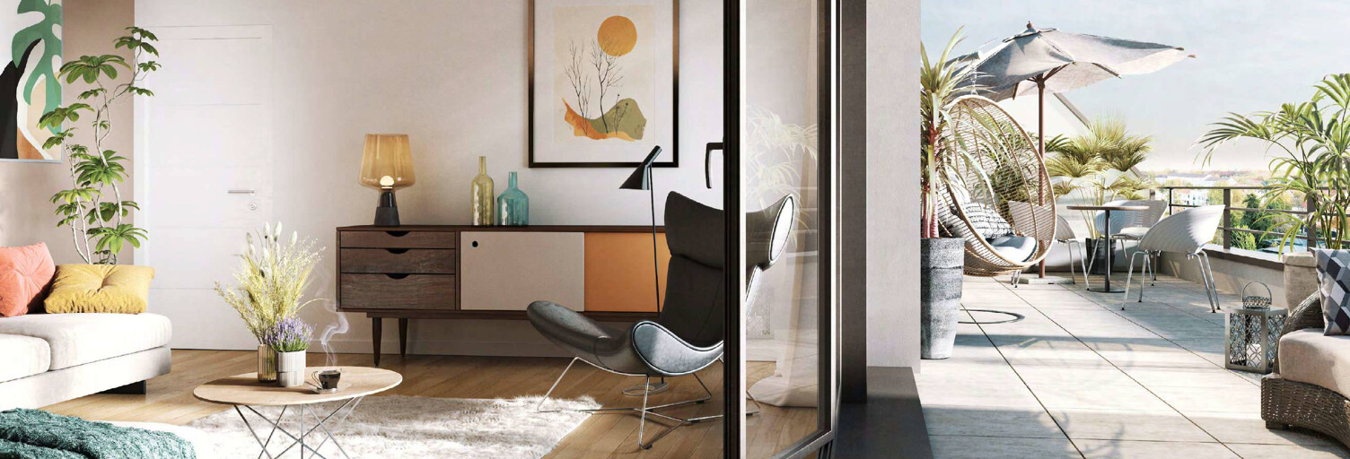 Appartement neuf T1, T2, T3, T4 Pièce 25 à 79 m² à vendre à Aulnay-sous-Bois (93600)