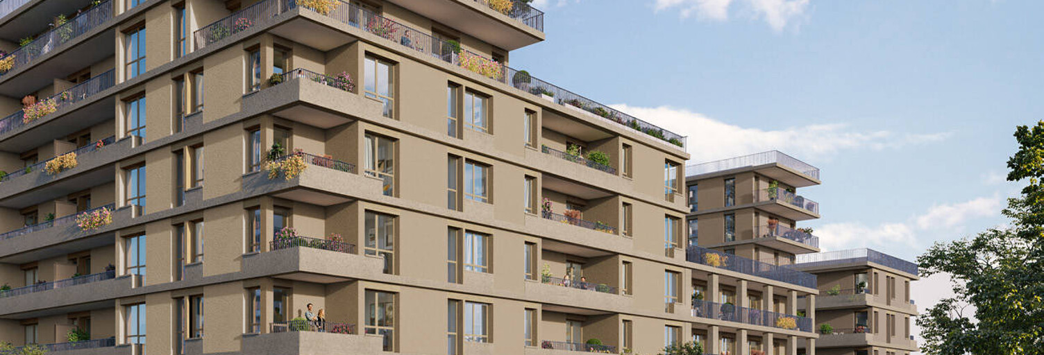 Appartement neuf T1, T2, T3, T4, T5 Pièce 30 à 98 m² à vendre à Aubervilliers (93300)