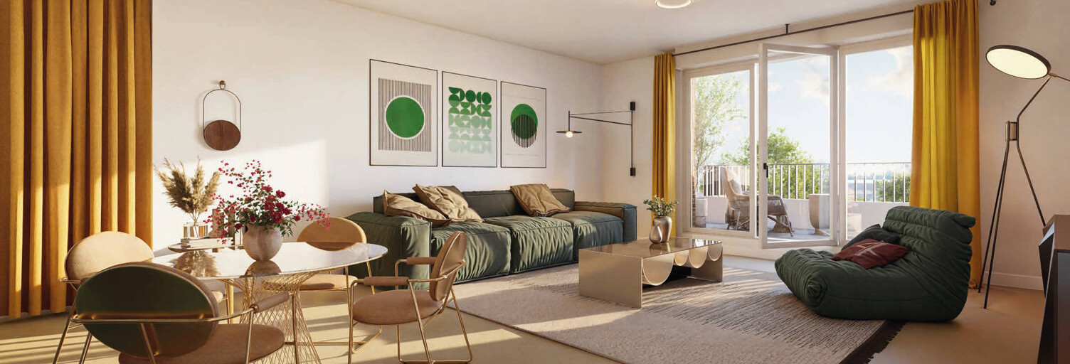 Appartement neuf T2, T3, T4 Pièce 46 à 87 m² à vendre à Drancy (93700)