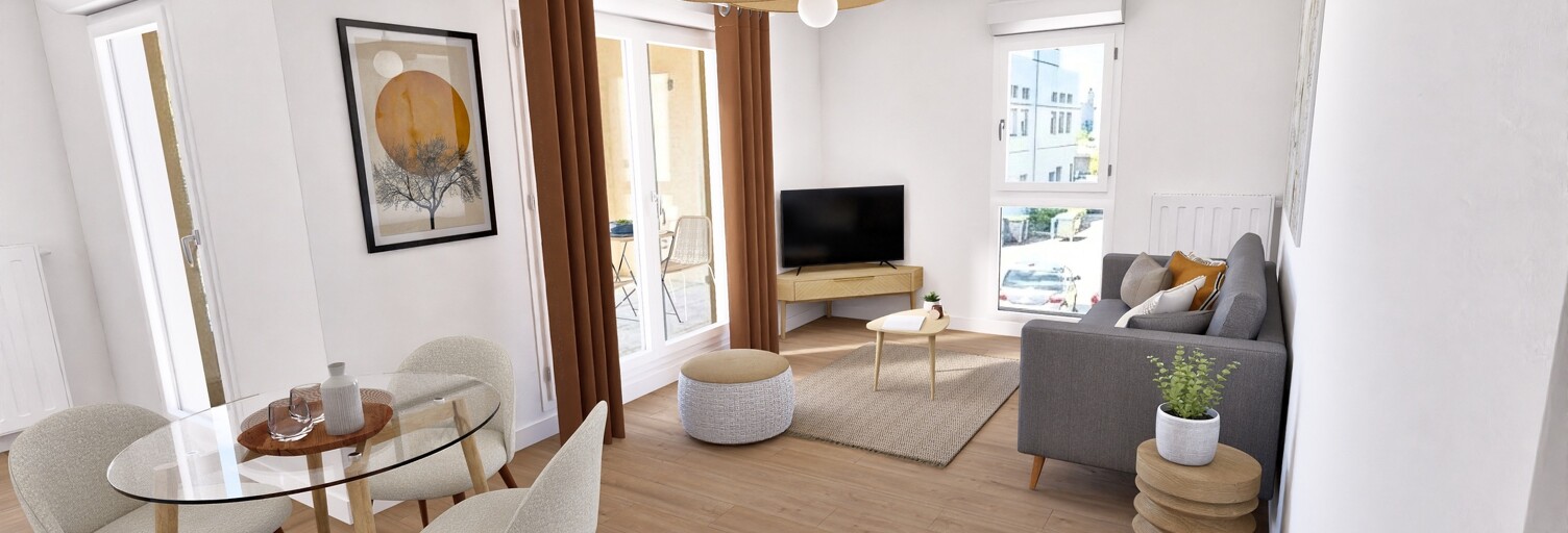 Appartement 3 Pièces 67 m² à vendre à Villefontaine (38090)