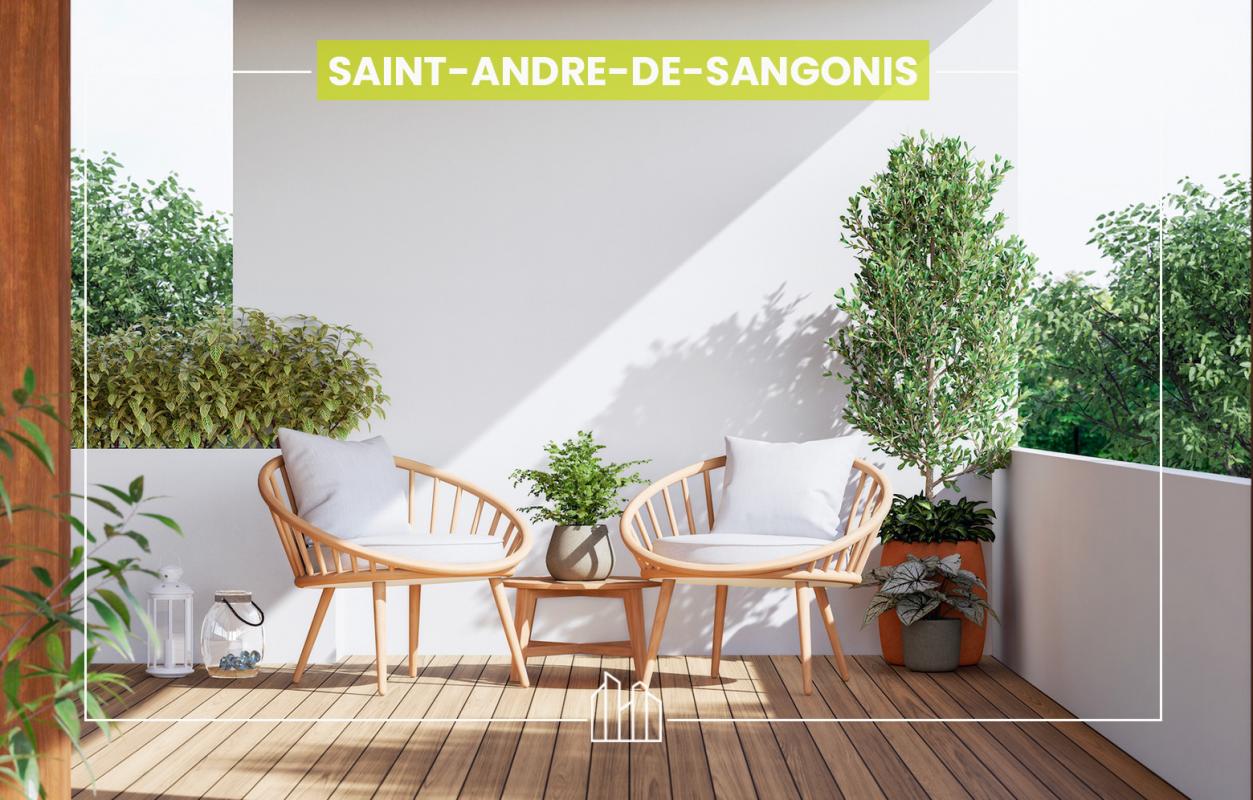 Appartement  T4 à vendre Saint-André-de-Sangonis 34725