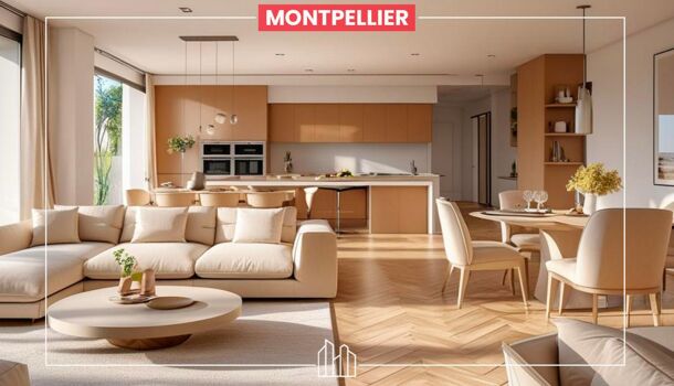 Appartement 4 pièces  à vendre Montpellier 34070