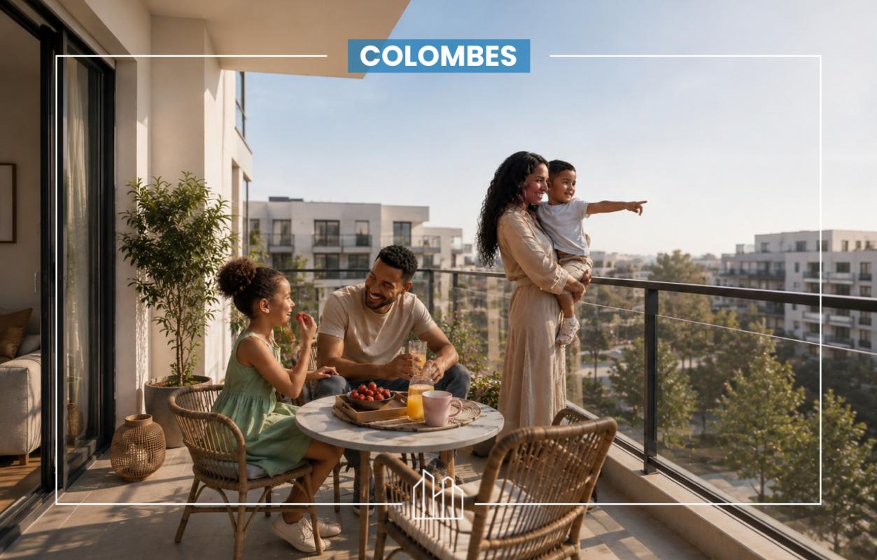 Appartement  T4 à vendre Colombes 92700