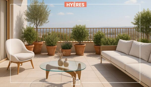 Appartement 4 pièces  à vendre Hyères 83400