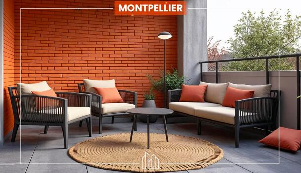 Appartement 2 pièces  à vendre Montpellier 34000