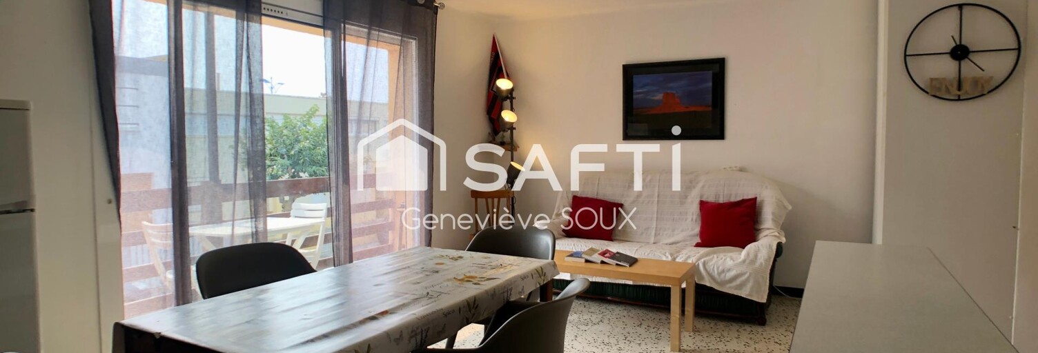 Appartement 2 Pièces 45 m² à vendre à Port-la-Nouvelle (11210)