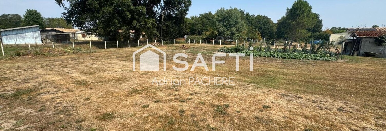 Terrain  1528 m² à vendre à Vensac (33590)