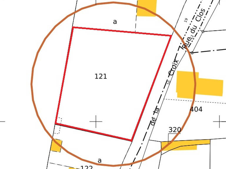 À Saint-Denis-Lanneray, terrain constructible de 1479m2 en v — photo 1