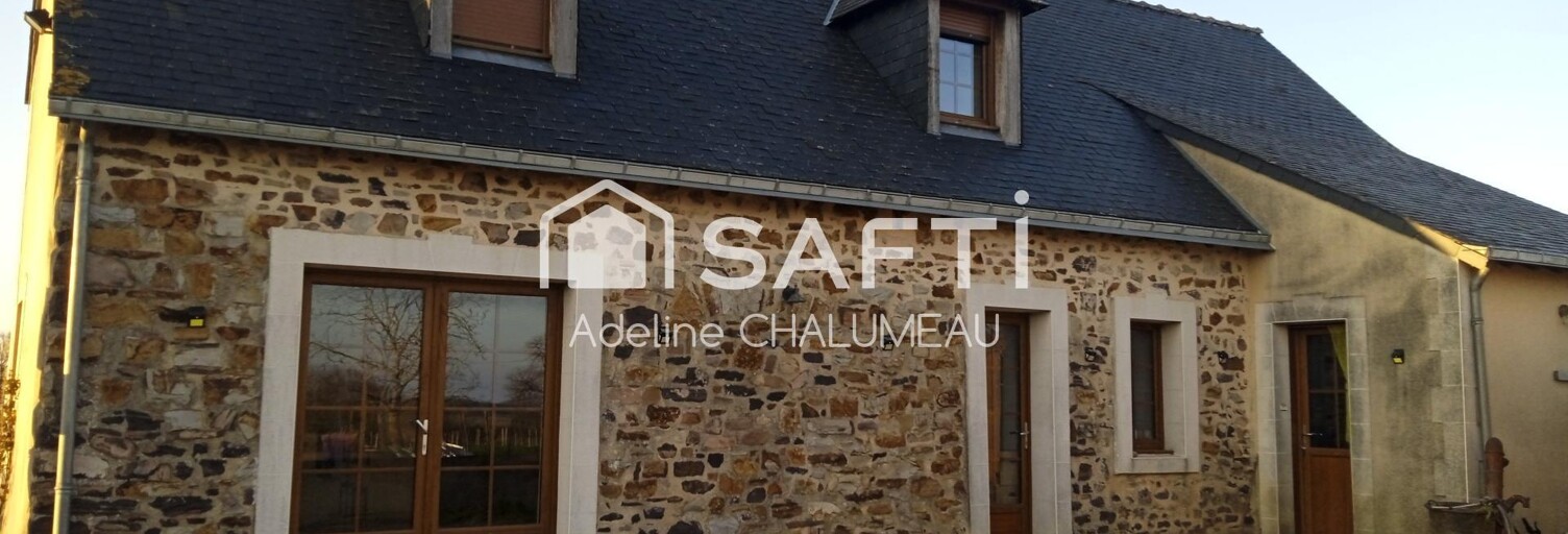 Maison 8 Pièces 182 m² à vendre à Blandouet-Saint Jean (53270)