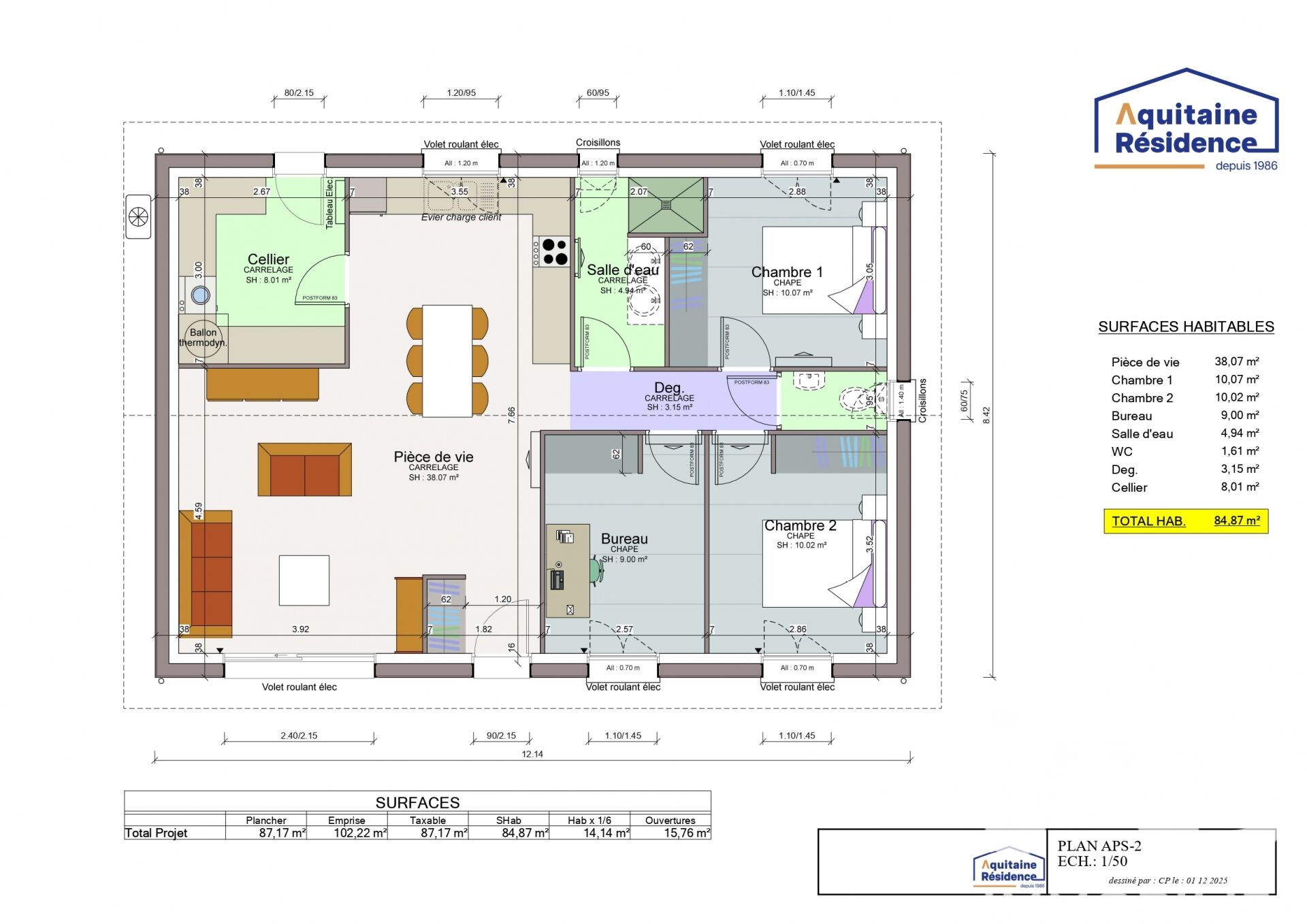 Mont-De-Marsan - 490m²