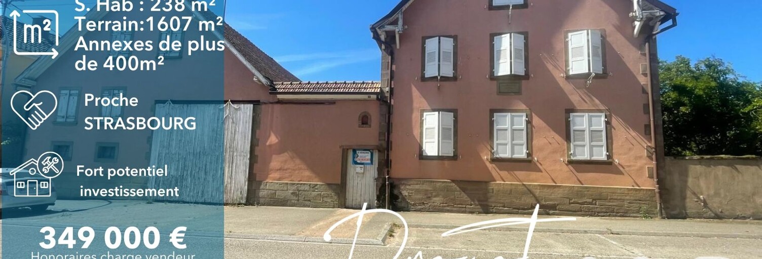 Maison 9 Pièces 238 m² à vendre à Minversheim (67270)