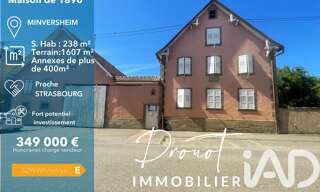 Maison 9 Pièces 238 m² à vendre à Minversheim (67270)