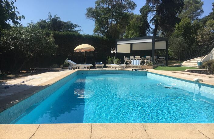 MOUGINS - BELLE VILLA 9 PIÈCES A LOUER MEUBLÉ LONGUE DURÉE - DOM — photo 2