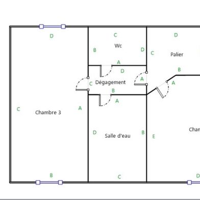 Maison 4 pièces 96000 €