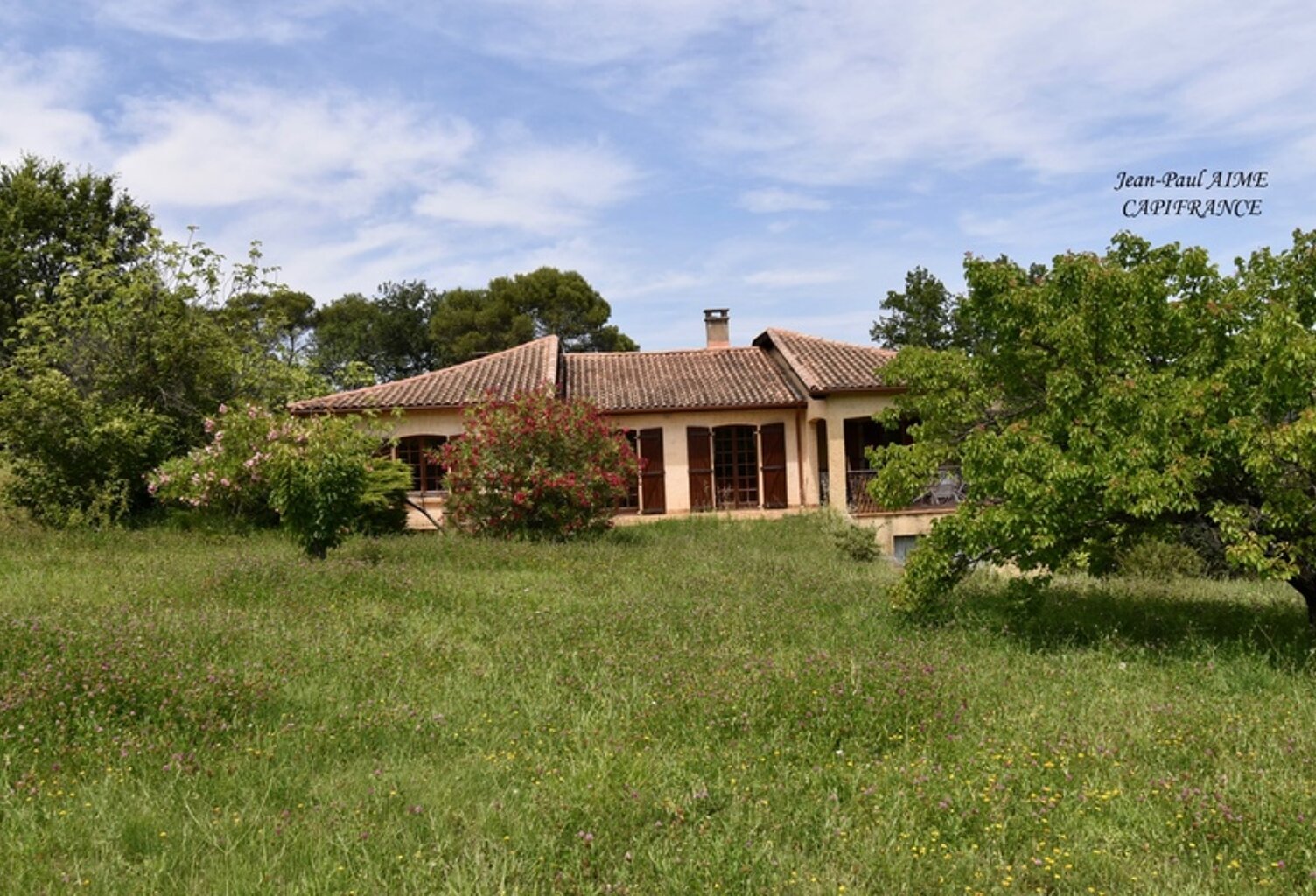 Dpt Gard (30), à vendre SAINT JULIEN DE PEYROLAS maison P5 de 160 m² - Terrain de 2 428,00 m² - Plain pied — photo 1