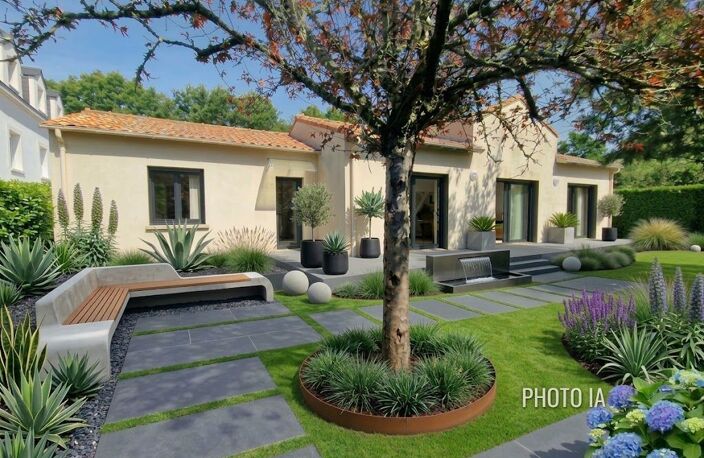 Maison familiale 120 m² – 4 chambres – vie de plain-pied – dans le bourg d’Escoublac — photo 2