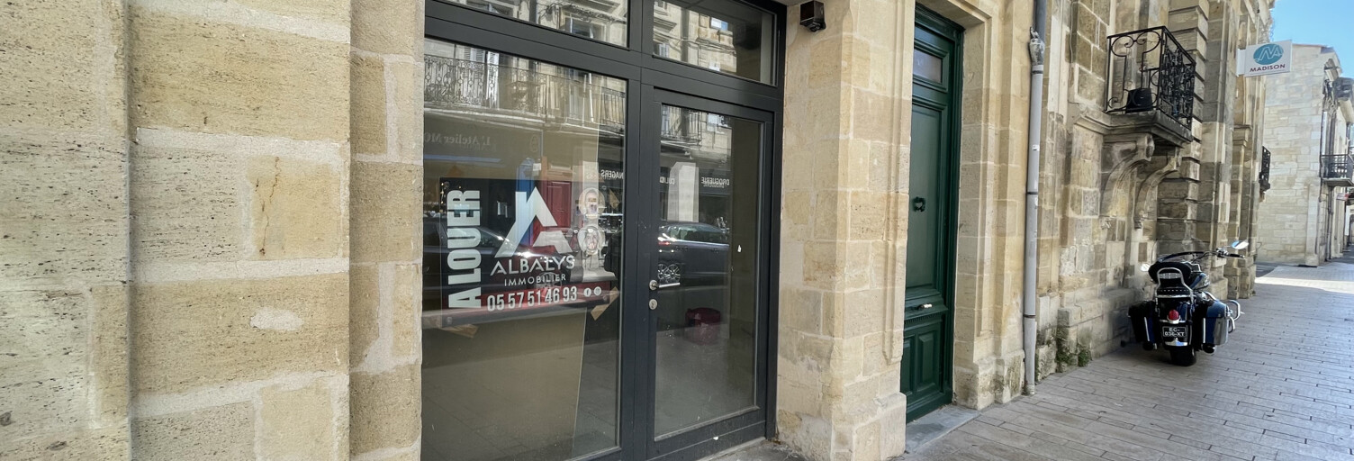 Commerce  26 m² à louer à Libourne (33500)