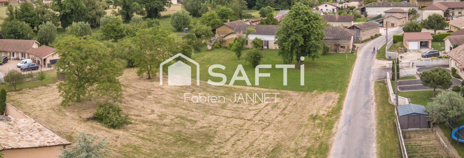 Terrain  1017 m² à vendre à Manziat (01570)