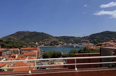 PORT-VENDRES SUPERBE APPARTEMENT AVEC IMMENSE TERRASSE ET SUPERBE VUE SUR LE PORT — photo du bien