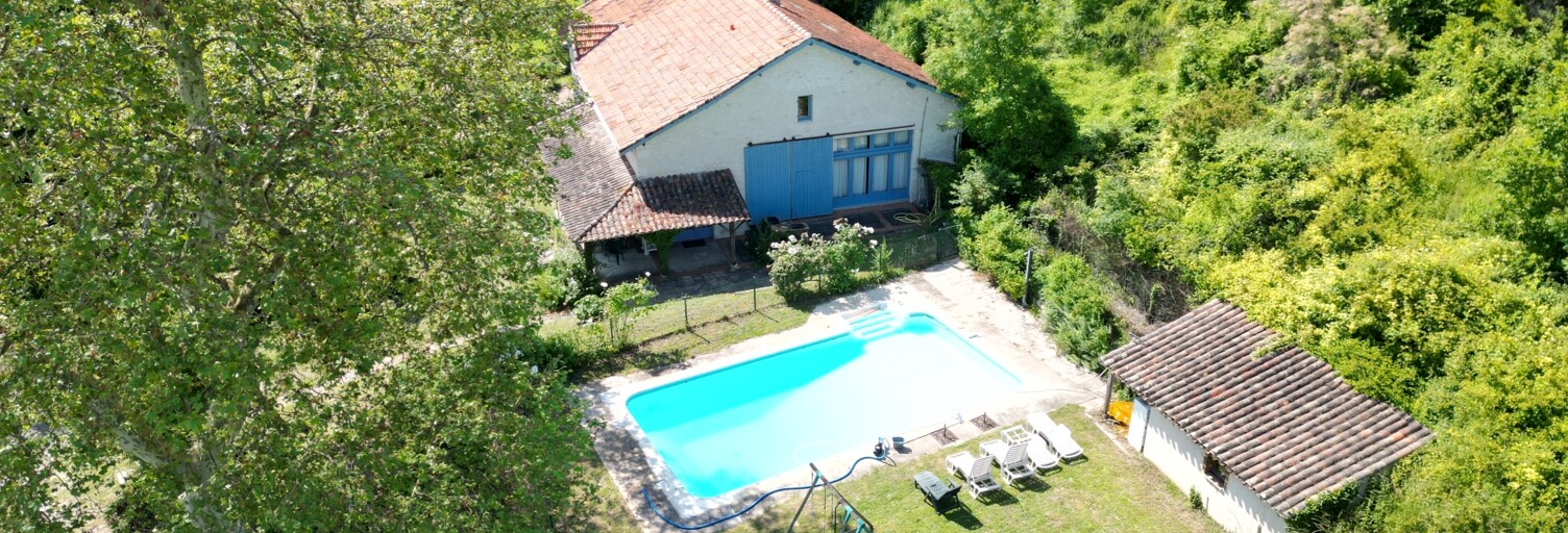 Maison 9 Pièces 288 m² à vendre à Saint-Paul-Flaugnac (46170)