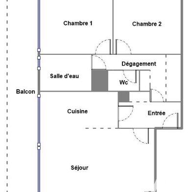 Appartement 3 pièces 175000 €