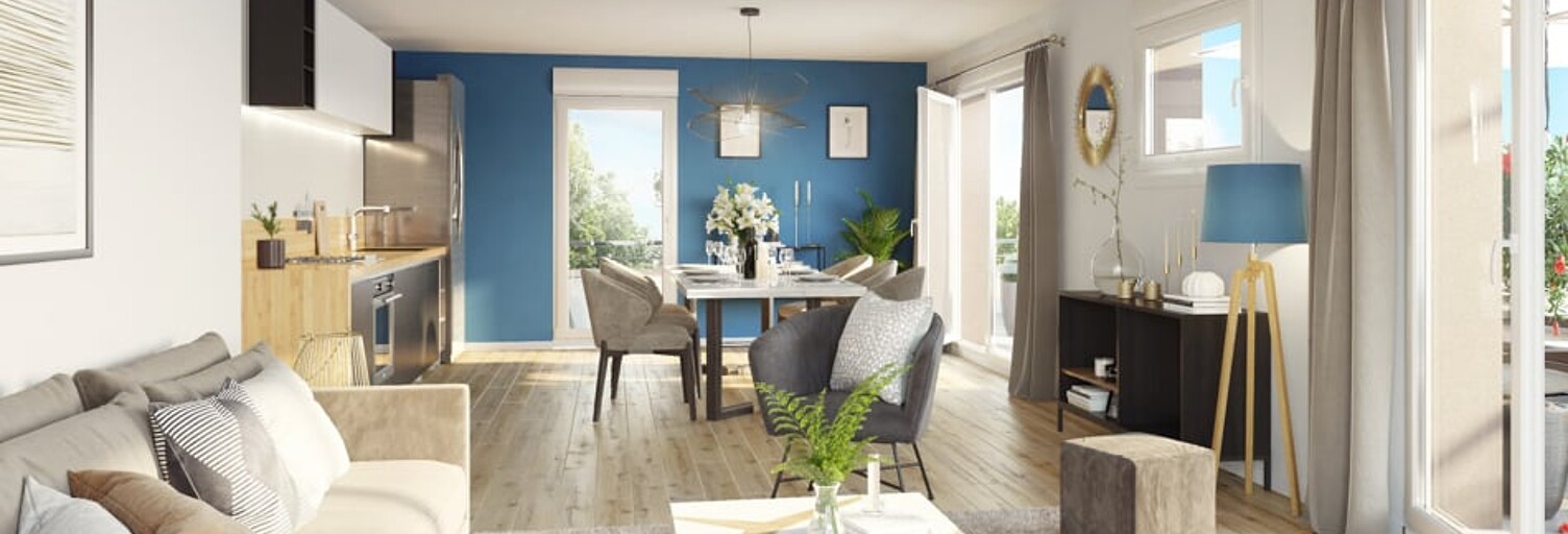 Appartement 2 Pièces 61 m² à vendre à Arnouville (95400)