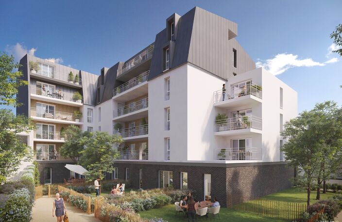 Vente programme neuf T1, T2, T3 30 à 61 m² Bourges (18000) — photo 2