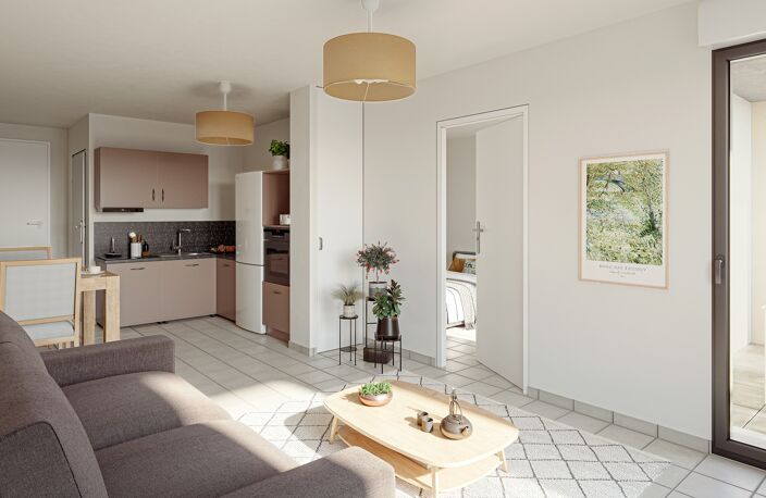 Vente programme neuf T1, T2, T3 30 à 61 m² Bourges (18000) — photo 4