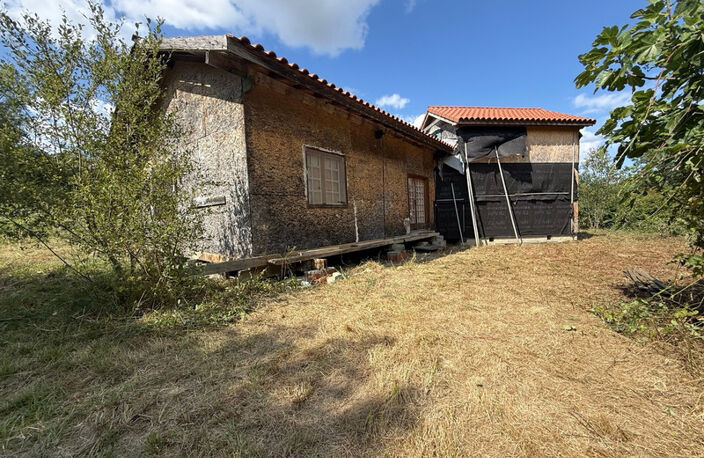 Dpt Hautes Pyrénées (65), à vendre LALANNE Maison à ossature bois inachevée T2 de 70 m² habitables sur 1756 m² de terrain, au calme — photo 5