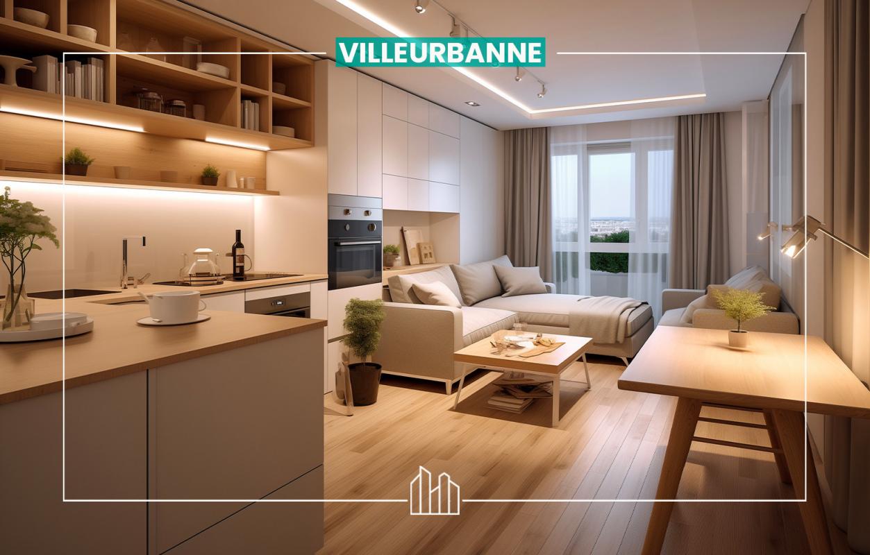 Appartement neuf 30 m² Villeurbanne 69100