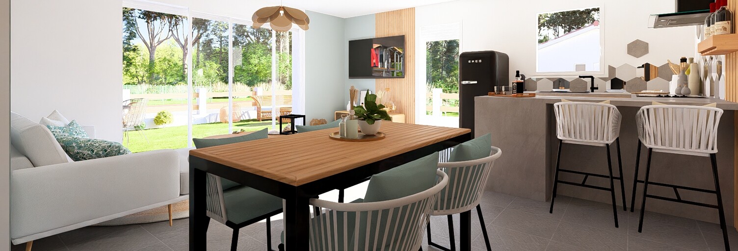 Maison 90 m² à construire Saint-Jean-de-Marsacq (40230)