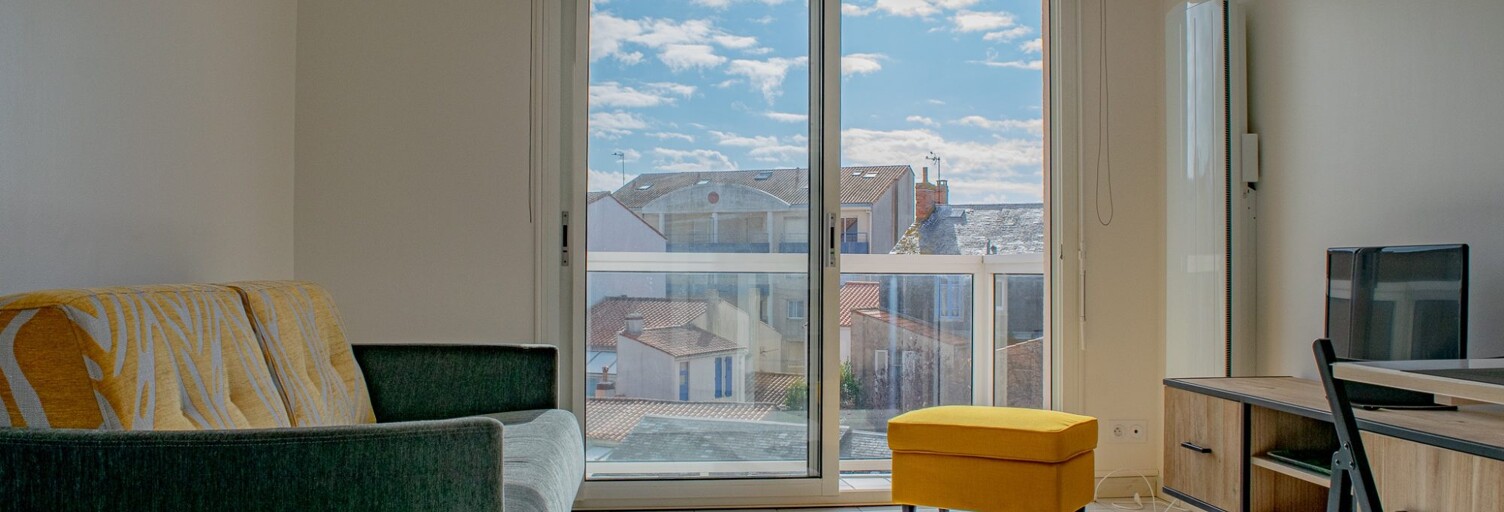 Appartement 1 Pièce 22 m² à louer à Les Sables-d'Olonne (85100)