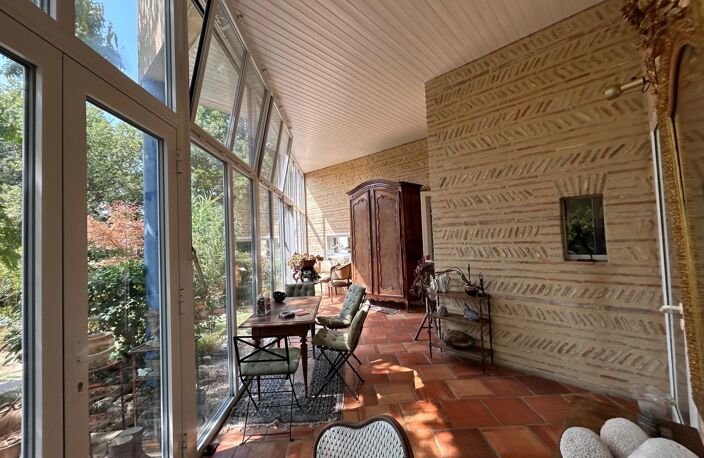 Maison d'architecte atypique avec piscine - Saint-Hilaire-de-la-Noaille — photo 4