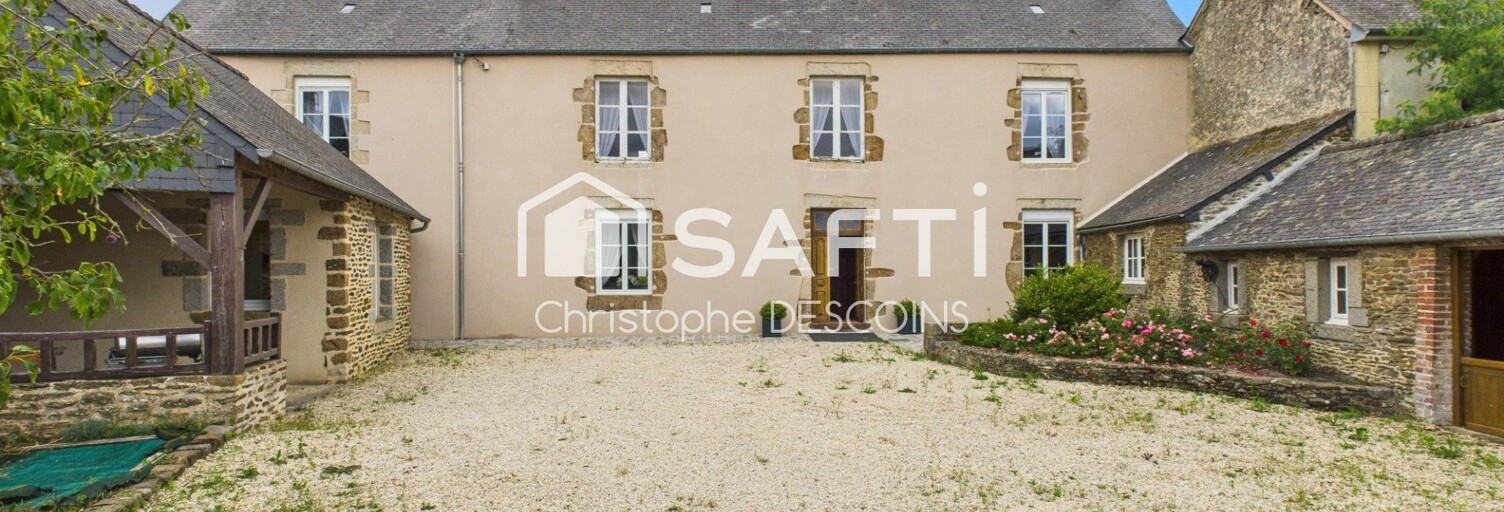 Maison 8 Pièces 220 m² à vendre à Saint-Aignan-de-Couptrain (53250)