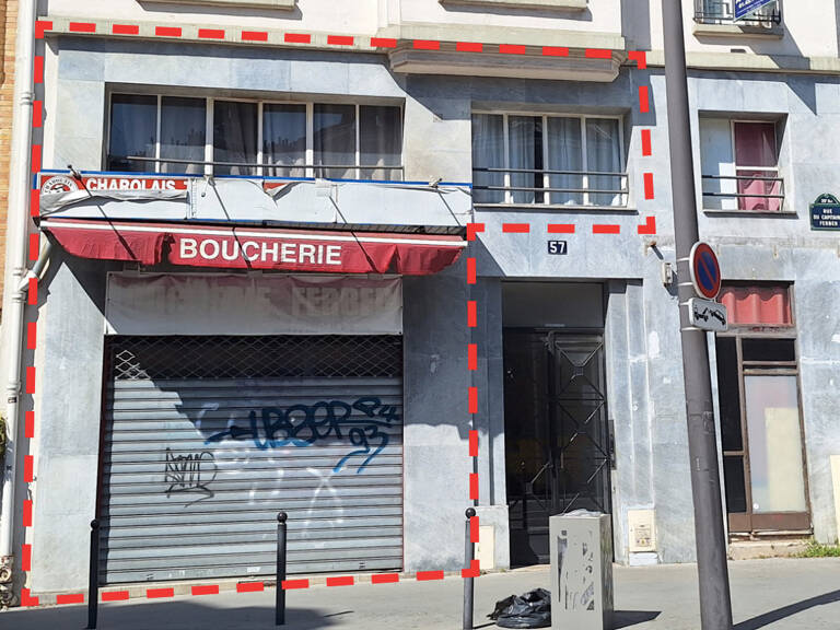 2P+ Local Commercial 83,4 m2 Paris 20 — photo 1