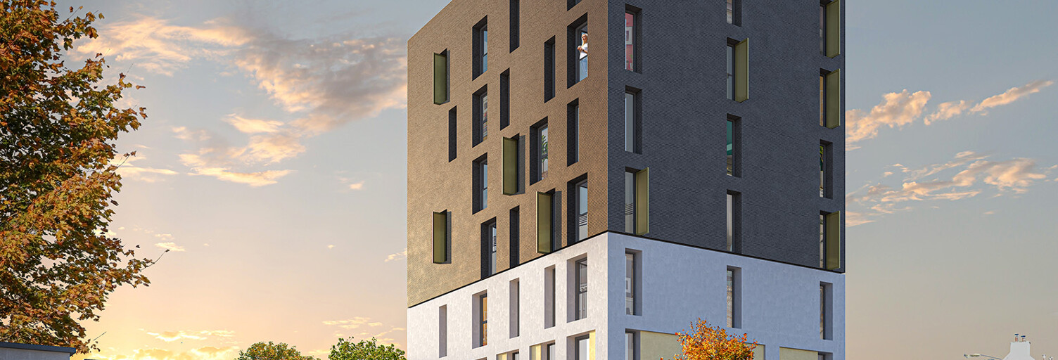 Appartement neuf T1, T2, T3, T4 Pièce 24 à 90 m² à vendre à Lorient (56100)