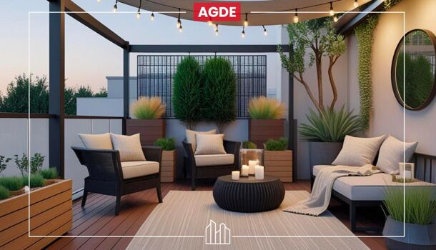 Appartement 3 pièces  à vendre Agde 34300