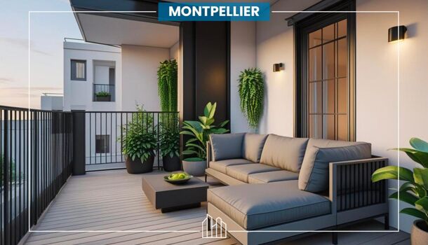 Appartement 2 pièces  à vendre Montpellier 34000