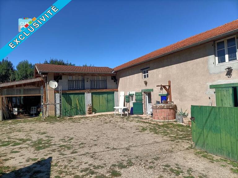 A BIZIAT PROCHE MACON ET BOURG-EN-BRESSE FERME 5 PIECES SUR — photo 1