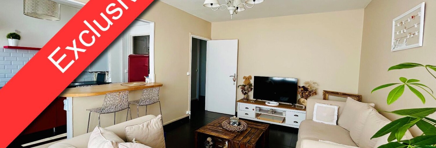 Appartement 3 Pièces 58 m² à vendre à Châteauroux (36000)