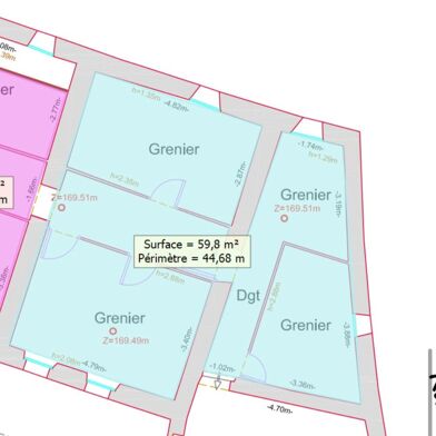 Appartement 3 pièces 38000 €