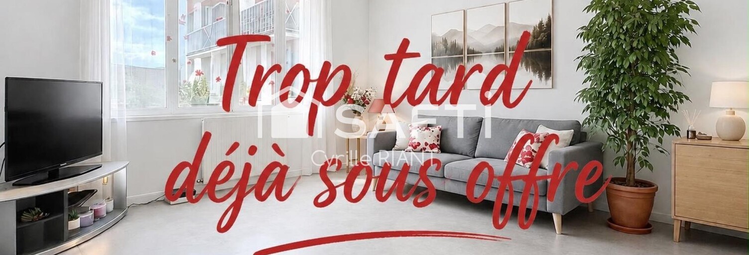 Appartement 3 Pièces 61 m² à vendre à Rives (38140)